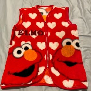 Vintage sesame street Elmo lovely vest